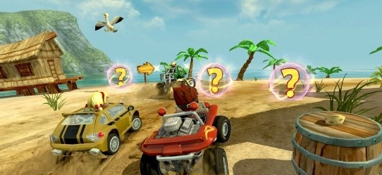 沙滩赛车竞速 1.1 无限金币版图1