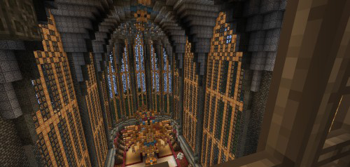 我的世界亚琛大教堂地图存档 绿色版图1