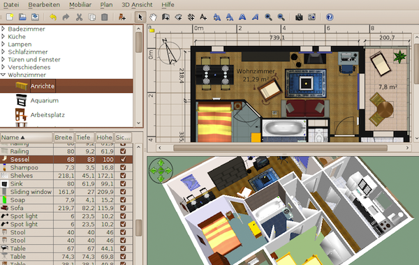 Sweet home 3d for mac V4.6 官方版图1