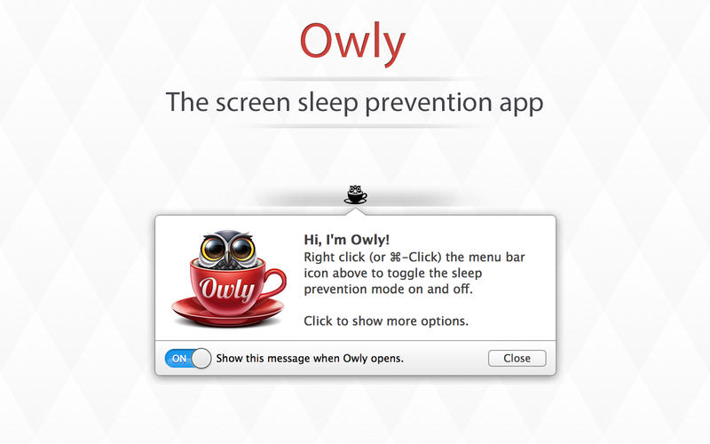 防止电脑休眠Owly for Mac V1.6 官方版图1