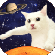 伸长吧猫咪