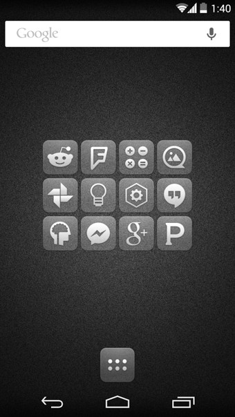 玻璃图标包Glasklart v5.0 安卓版图2