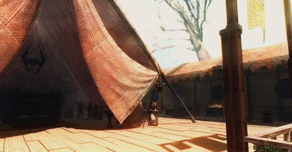 上古卷轴5雪漫大树营地MOD 汉化版图1