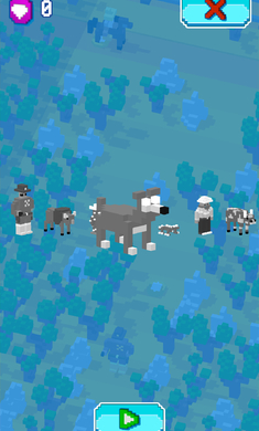 蠢蠢的过马路破解版 v1.08 解锁所有角色图2