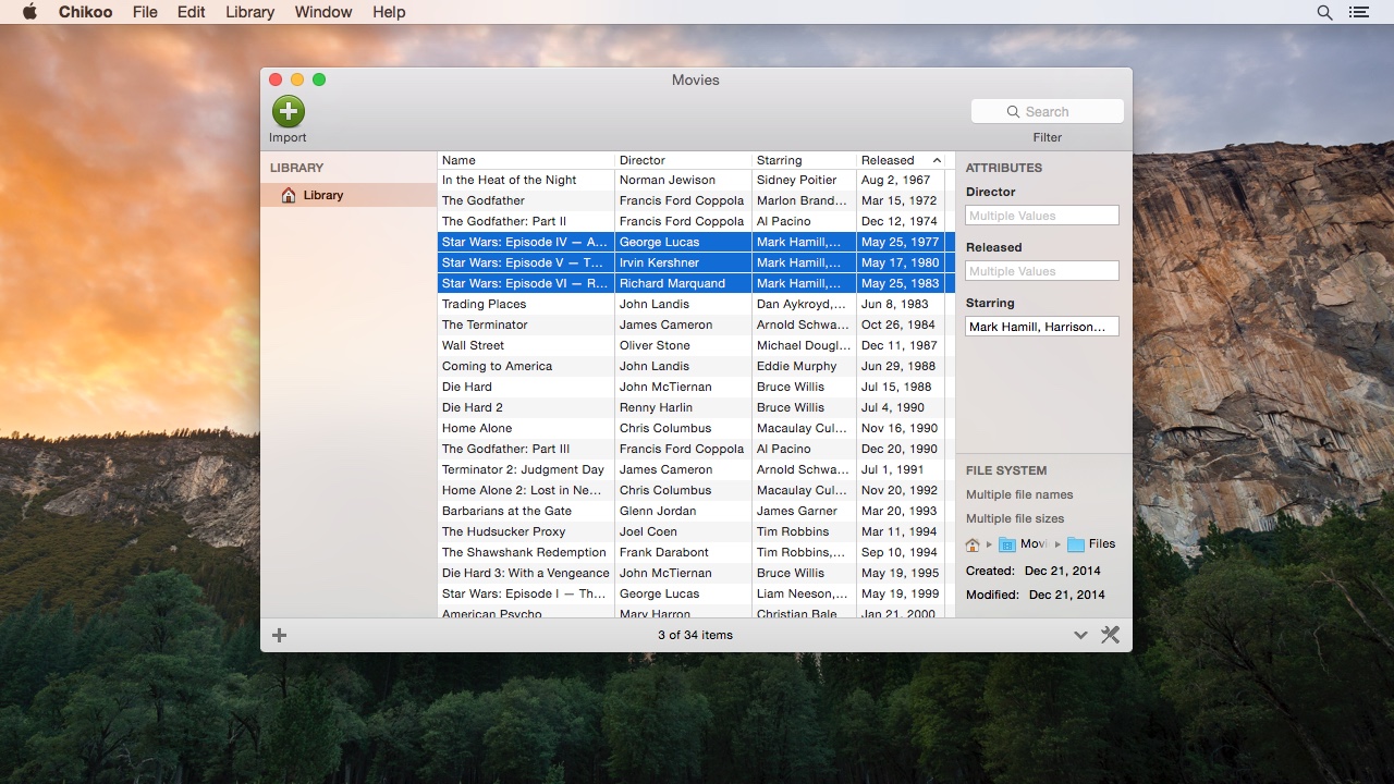 Chikoo for Mac文件管理 1.1 官方版图1