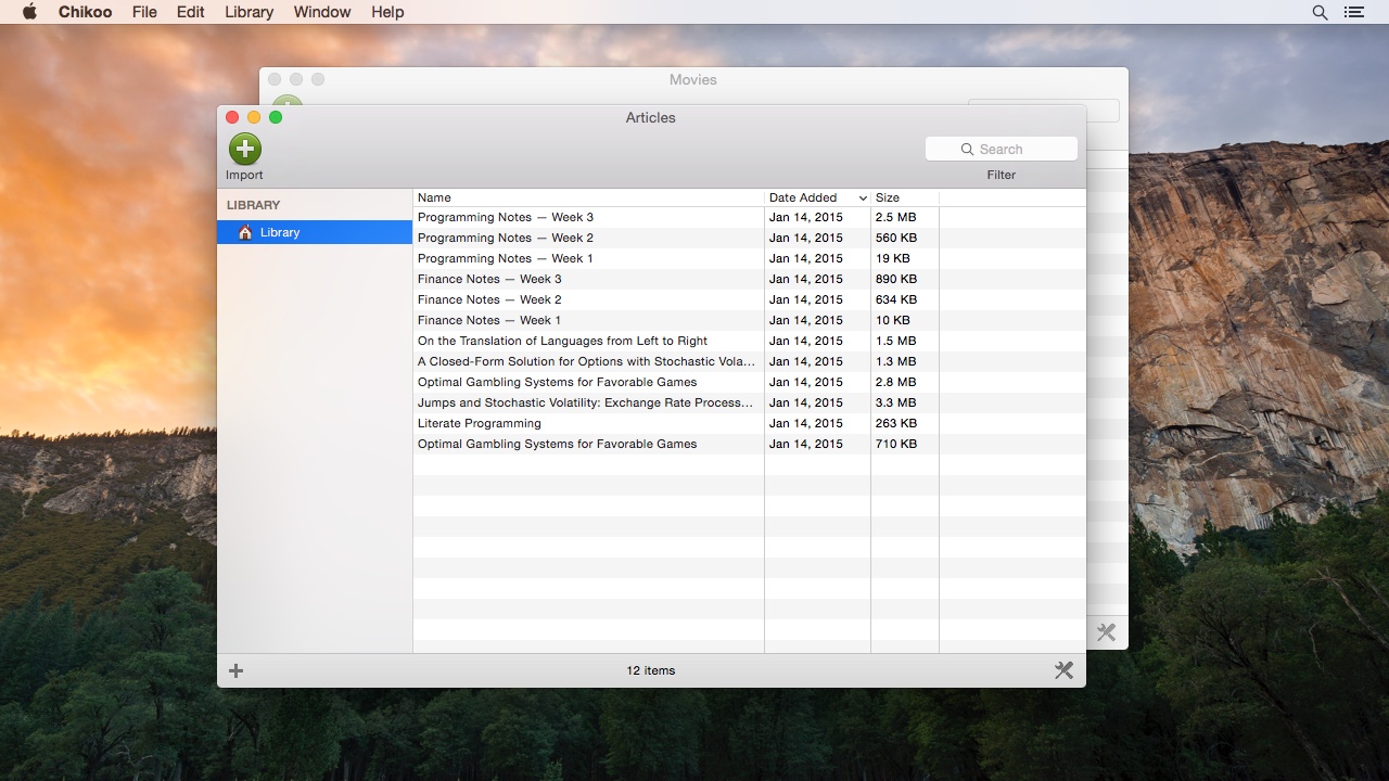 Chikoo for Mac文件管理 1.1 官方版图2