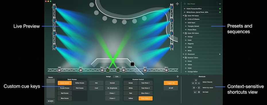 Lightkey for Mac(灯光控制软件) 1.0 绿色免费版图2
