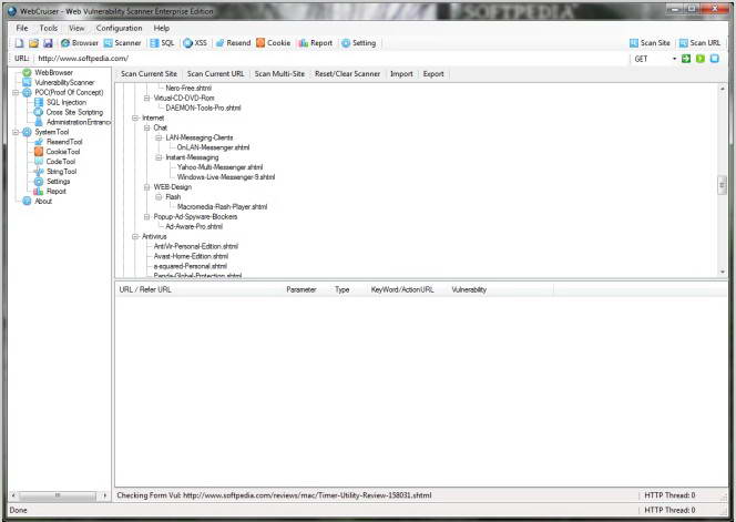 WebCruiser漏洞扫描器 v3.5.4 官方版图1