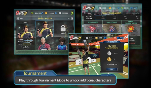 羽球杀2015修改版 v1.1.1 无限金币版图7