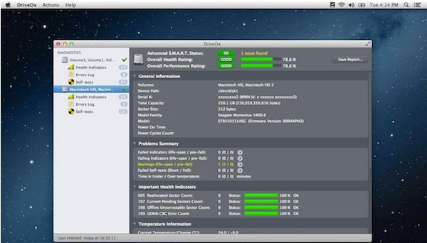 DriveDx mac版 V1.4.2 官方版图1