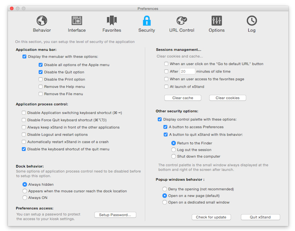 xstand for mac V6.7 官方版图3