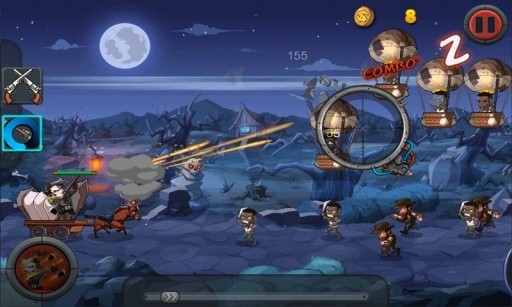 疯狂的牛仔狙击战修改版 1.1 无限金币安卓版图3