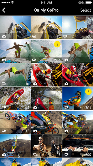 GoPro app V2.8 iOS版图2