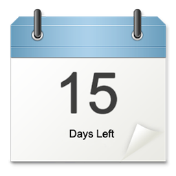 Countdown widget Mac