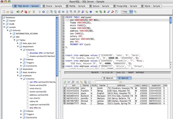 RazorSQL官方版 v7.0.3 Mac版图1