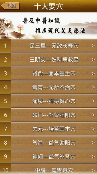 经络穴位图解安卓版 v6.0.4 官方版图3