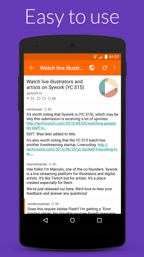 黑客新闻客户端下载 v1.6.1 安卓版图2