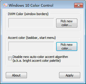Win10 Color Control 1.1 官方版图1