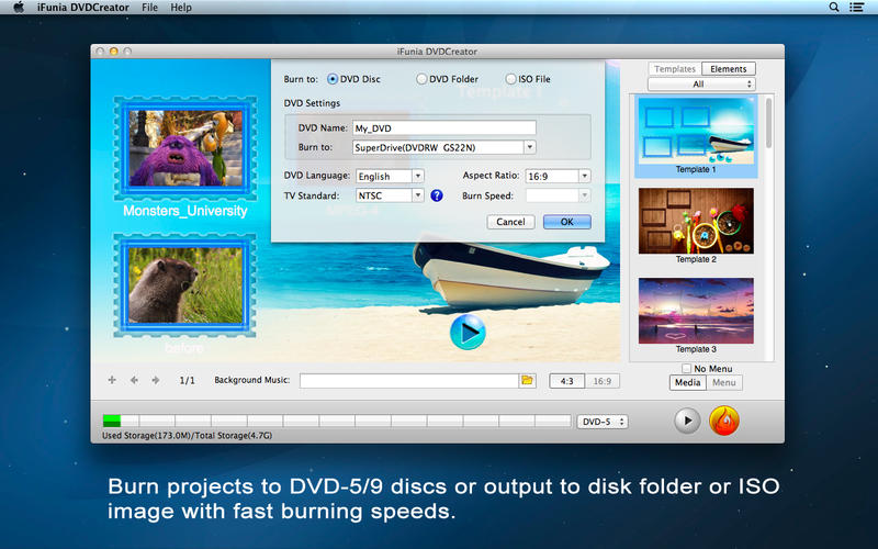 iFunia DVDCreator for Mac V3.3.0 官方版图3