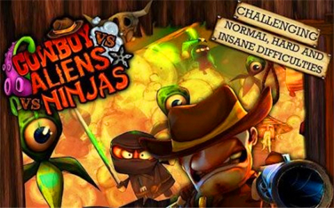 牛仔忍者外星人3P v1.3.1 安卓版图2