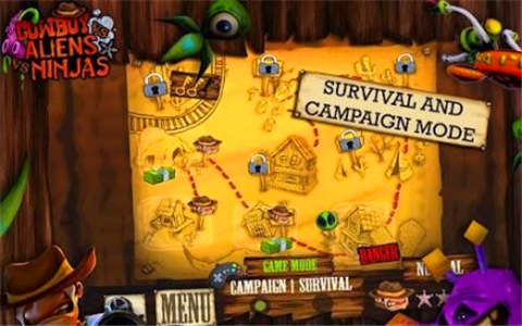 牛仔忍者外星人3P v1.3.1 安卓版图3