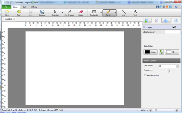 DrawPad Graphics Editor 2.25 官方版图1