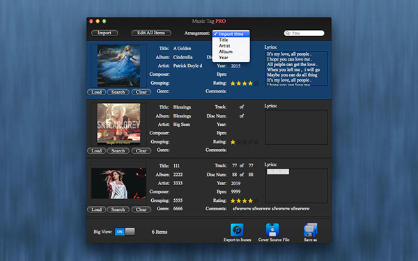 Music Tag Pro for Mac V3.1.3 官方版图2