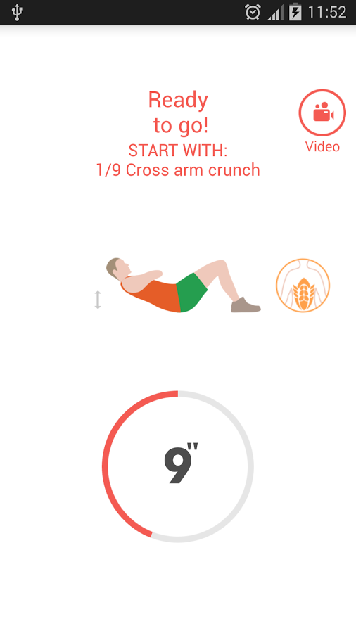 7分钟腹肌锻炼app下载 v1.0.1 安卓版图3