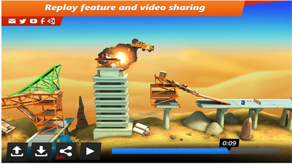 桥梁建筑师特技破解版 v1.0 安卓版图2