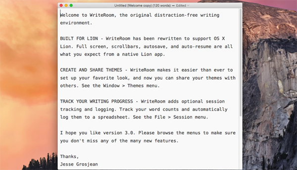 写作软件(WriteRoom) V3.2.1 Mac版图1