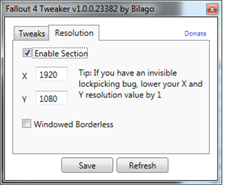 辐射4ini设置工具最新下载 中文版图3