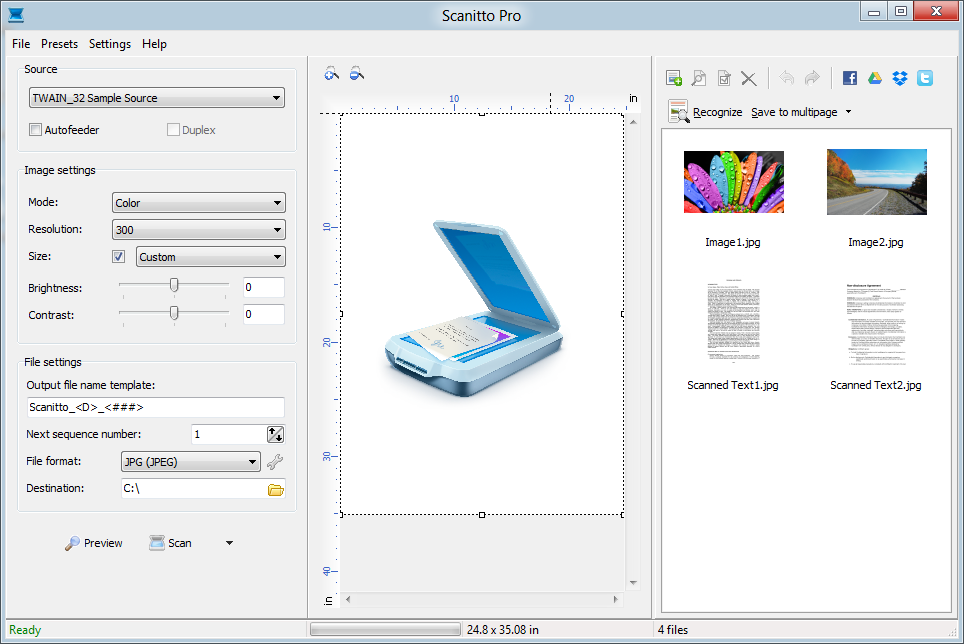 BlackParrot Software ScanPapyrus 15.16 修改版图1