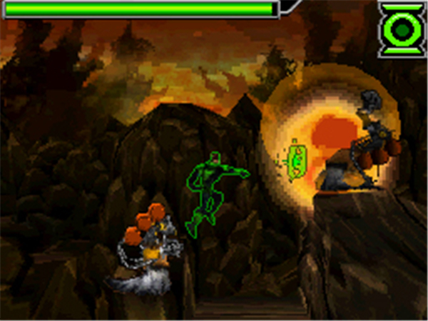 3DS绿灯侠机器猎人的崛起下载 美版图1