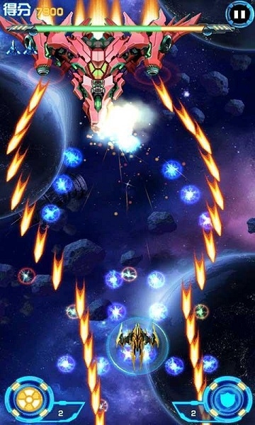 雷霆打飞机破解版 v2.2 无限内购版图5