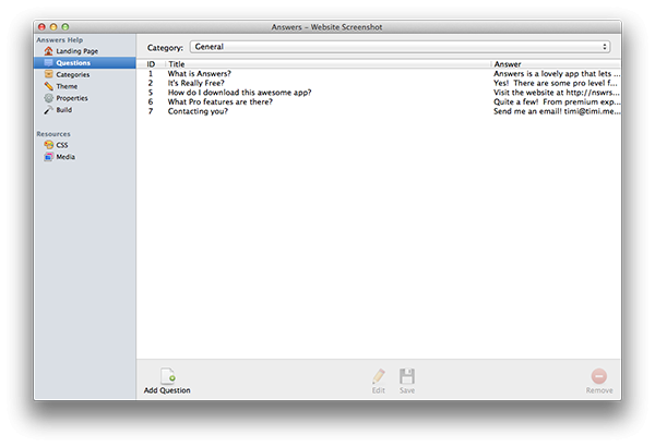 Answers Pro Mac版 V1.1.6 官方版图1