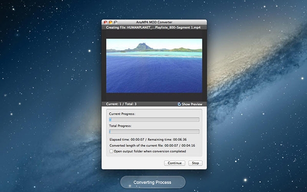 AnyMP4 MOD Converter Mac版 V6.2.13 最新版图1