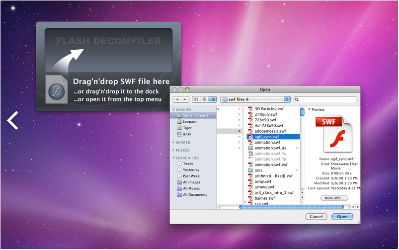 Flash Decompiler Trillix v5.3.1301 Mac版图2