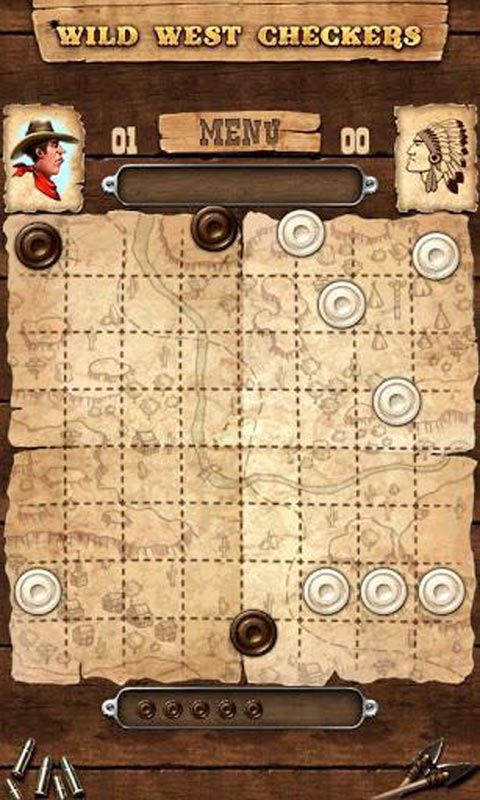狂野西部跳棋 Wild West Checkers 1.0 安卓版图3