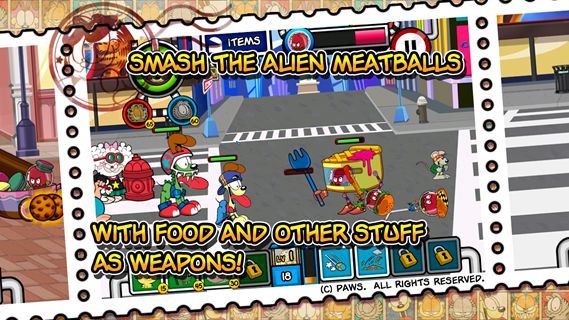 加菲猫总动员2食品侵略者之反击 v1.0.9 中文版安卓版图4