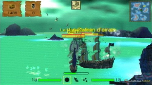 PSP加勒比海盗2亡灵宝藏下载 美版图1