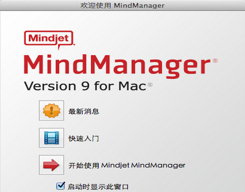 Mindjet MindManager汉化版 v10.4.6 Mac版图1