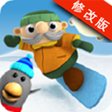 雪中飞舞