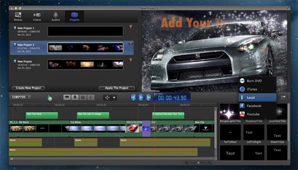 Video Editor Deluxe Mac版 V3.0.1 官方版图1