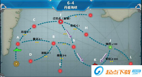 战舰少女r第六章丹麦海峡带路条件攻略