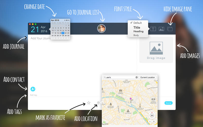 Travel Journal for Mac V1.3.0 官方版图2