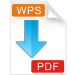 WPS to PDF