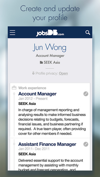jobsDB人才网app V2.5 iPhone版图4