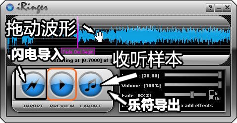 iPhone手机铃声制作工具(iRinger)下载 v4.6.2 免费版图1