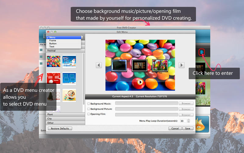 Free DVD Creator mac V5.1.69 官方版图1