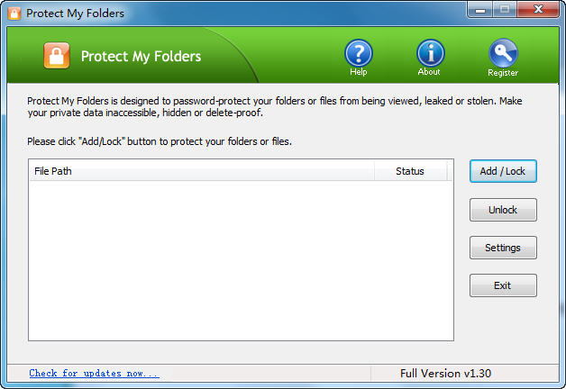 文件夹加密隐藏器下载 V4.9 绿色版图1